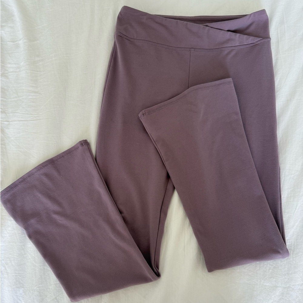 Threads 4 Thought Girl’s Purple Flare Leggings